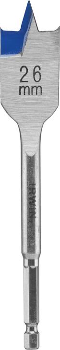 Actual product image Irwin 10502817, Drill, spade drill, 2.6 cm, 15.7 cm, wood, stainless steel (26 millimetres)