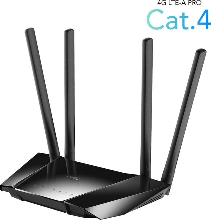 Productafbeelding Cudy PRIEIGOS TAŠKAS 4G LTE +ROUTER CUDY-LT400 2,4 GHz, 5 GHz, 300 Mbps