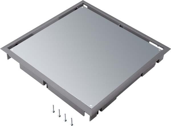 Actual product image Hager TEH BDQ08057011 Blank cover Q08 for 5mm pad thickness eg