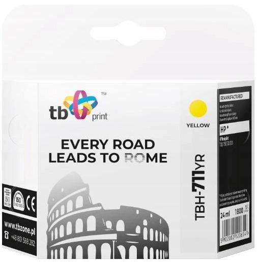 Produktbild Tusz do HP DesignJet T530 TBH-711YR YE ref.