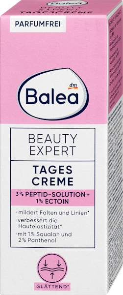 Image du produit dm Balea Crème de jour Beauty Expert avec 3% de solution peptidique & 1% d'ectoïne (50 ml, Crème de jour)