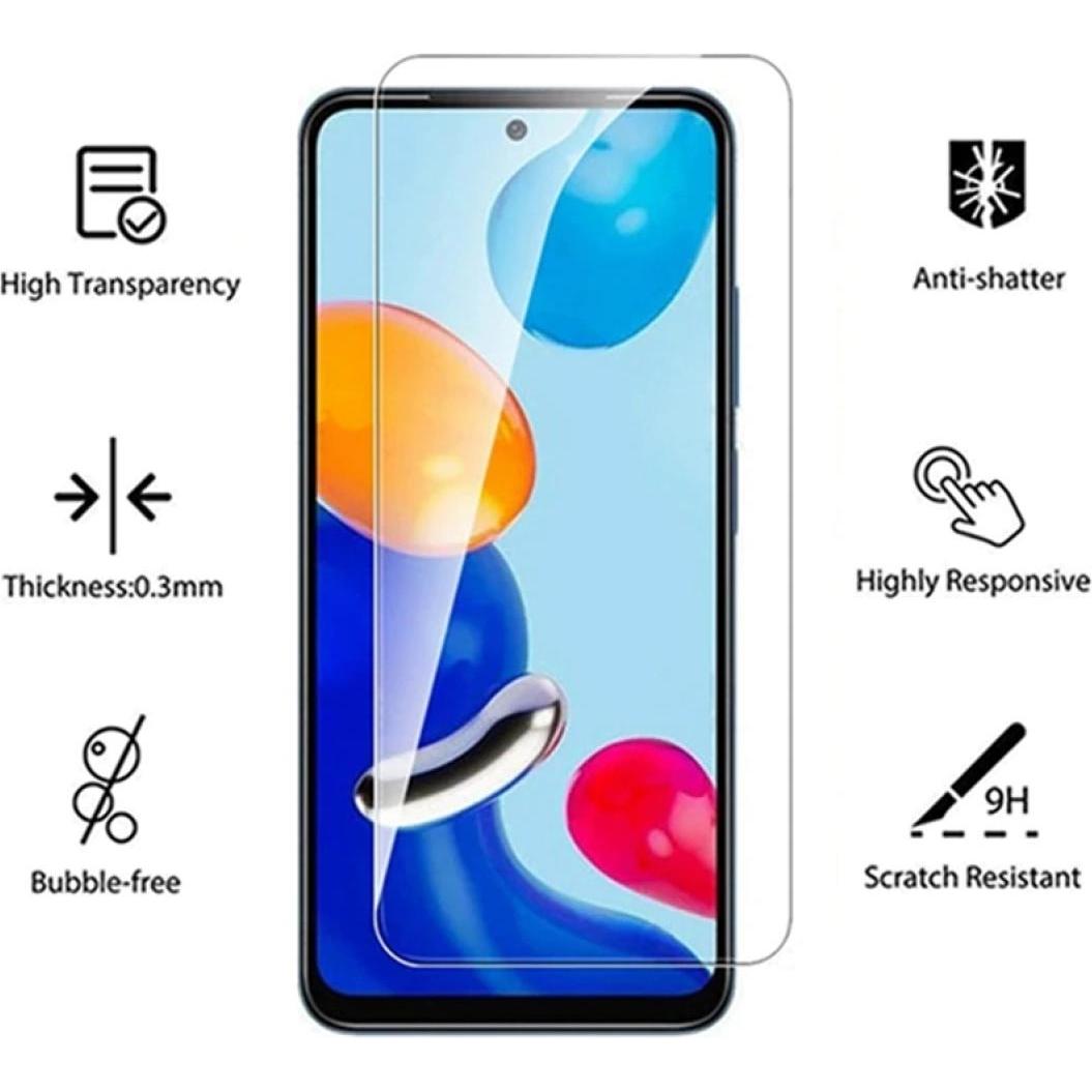 Thumbnail - Screenguard Xiaomi Redmi Note 11S Panzerglas Schutzfolie Case Friendly Design (1 Stück, Xiaomi Redmi Note 11S), Smartpho...