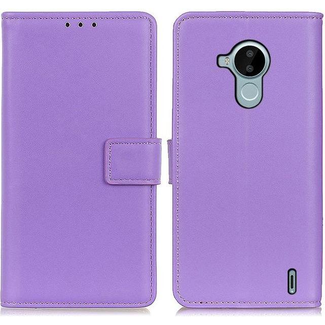 Thumbnail - MU Classic Classic II Leder Bookcover Series (Nokia C30), Smartphone Hülle, Violett