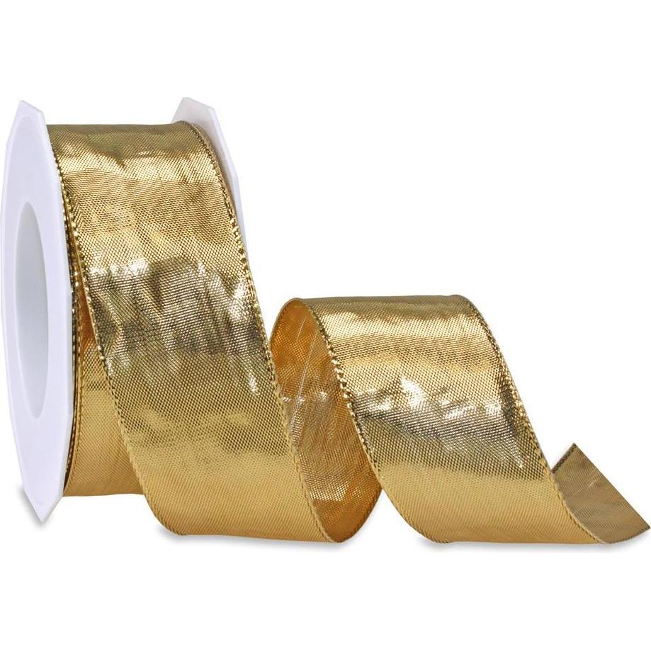 Präsent, Geschenkverpackung, Geschenkband Devon- Glänzend mit Drahtkante (Geschenkband)