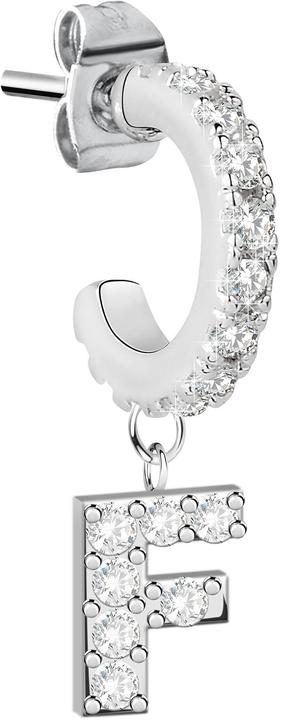 La Petite Story Letter F Einzel Ohrring (Messing)