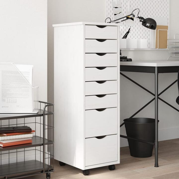Produktbild vidaXL Rollschrank (34 x 39 x 103 cm)