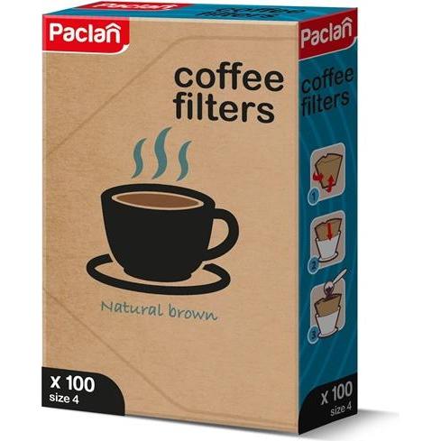 Thumbnail - Paclan Filters For Coffee 4, 100Pcs, Box, Zubehör Kaffeemaschinen