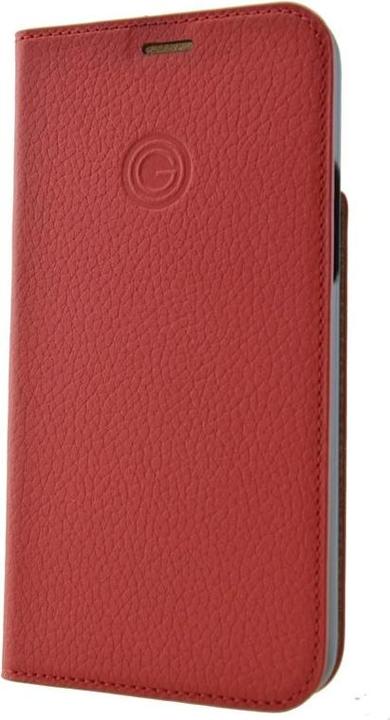Actual product image Mike Galeli Book cover genuine leather Marc swiss red (Apple iPhone 12, Apple iPhone 12 Pro)