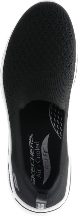 Immagine prodotto Skechers 124418/BKW Go Walk Arch Fit-Delora Donna Sneaker Pantofola Bassa Nero/Bianco (39)