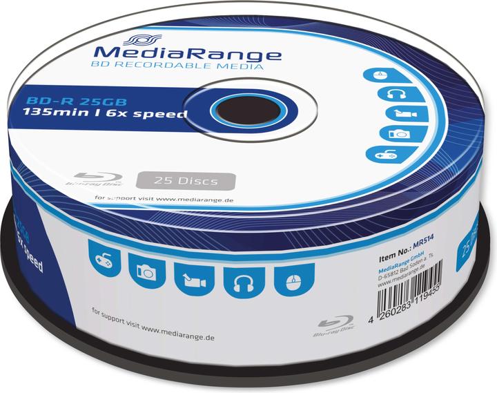 Immagine prodotto MediaRange MR514 (25 x)