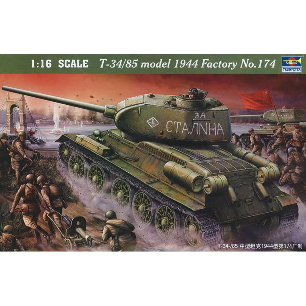 Trumpeter T-34/85 1944 Baunummer 174 (00904)