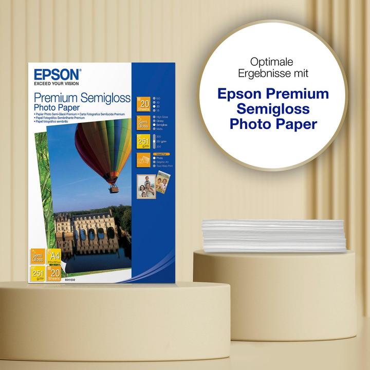 Produktbild Epson Premium Semigloss (251 g/m², A4, 20 x)