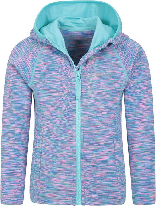 Immagine prodotto Mountain Warehouse Kayleigh II Felpa con Cappuccio e Zip Intera Strisce Bambini (104)