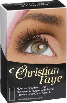 Christian Faye Schwarzes Augenbrauen-/Wimpernfärbemittel