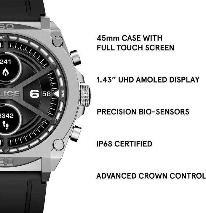 Produktbild Police My Avatar Smartwatch (45 mm)