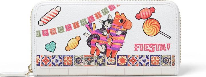 Produktbild Braccialini Damen Geldbörse Bonbonnière - Stoff & Polyester - Mit Reissverschluss - 18.5 X 10.0 X 3.0 Cm