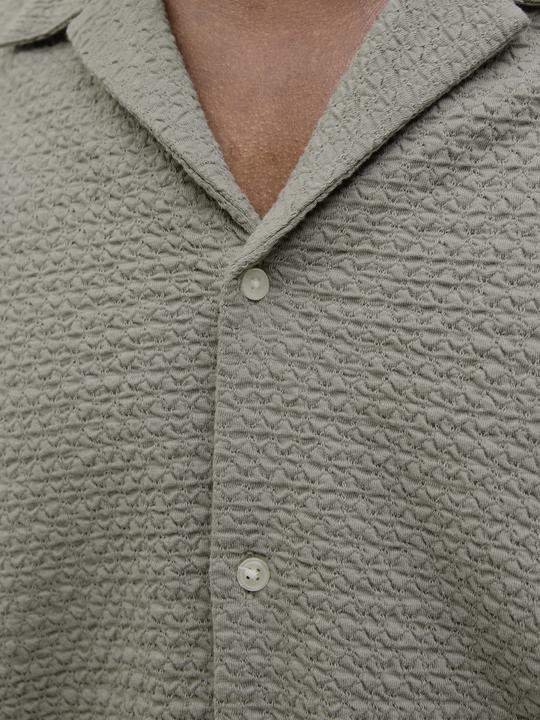 Produktbild Jack & Jones Jprblaleo Structure Resort Ss Shir Pls (6XL)