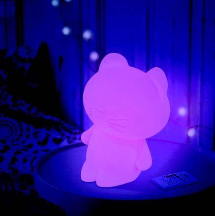 Actual product image Bigben Lumin'Us Cat (8 h, Rechargeable battery operated)