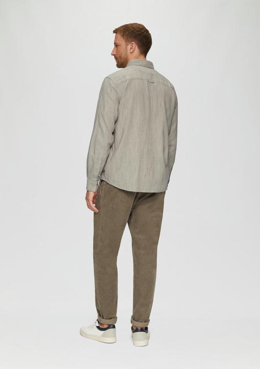 Produktbild S.Oliver Hemd Regular Fit: Strukturiertes Hemd mit Fischgratmuster (XL)