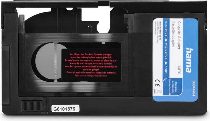 Produktbild Hama Videokassetten Adapter VHS-C / VHS (Diverses Video Zubehör)