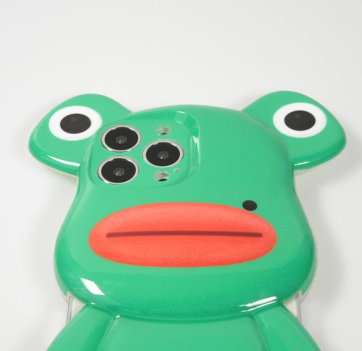 Actual product image PhoneLook Cover Funny 3D Frog with Moles (Apple iPhone 13 Pro Max)