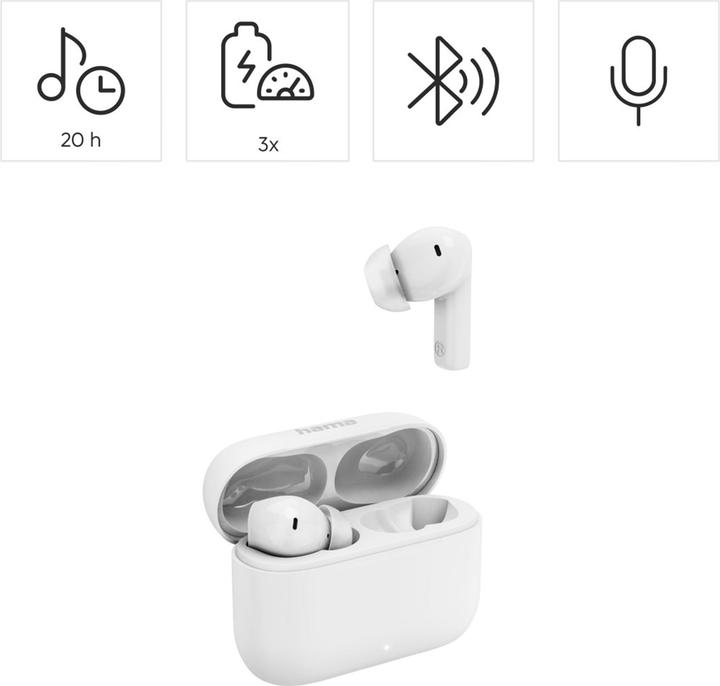 Actual product image Hama Passion Clear II (ANC, 20 h, Wireless)