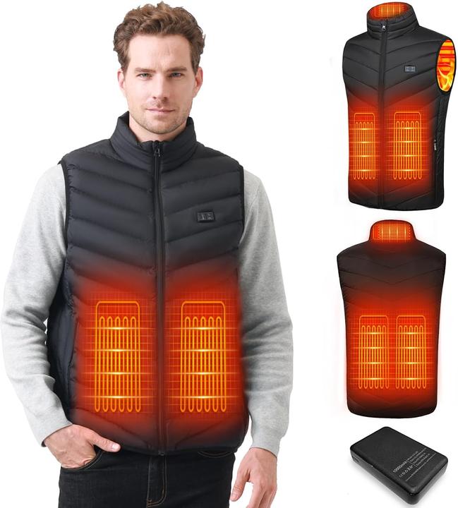 Mincoo Beheizbare Herrenweste mit Akku (S)