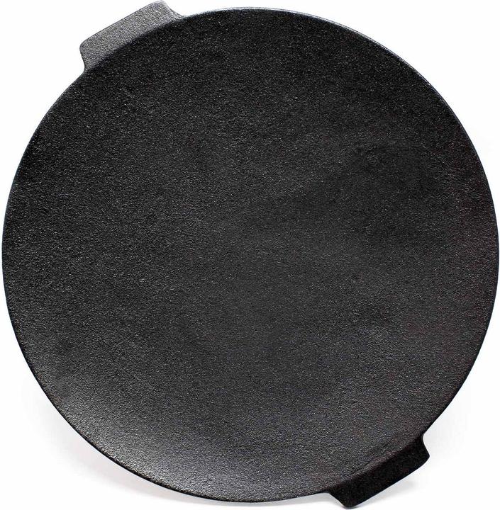 Image du produit Wiltec Dutch Oven Plaque Gril BBQ Fonte Ronde Ø44cm Hauteur 35cm Support 3 Pieds Effet Antiadhésif P