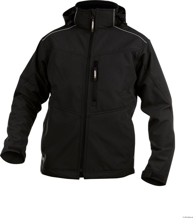 Dassy Softshell-Jacke Tavira schwarz Gr. S (XS)