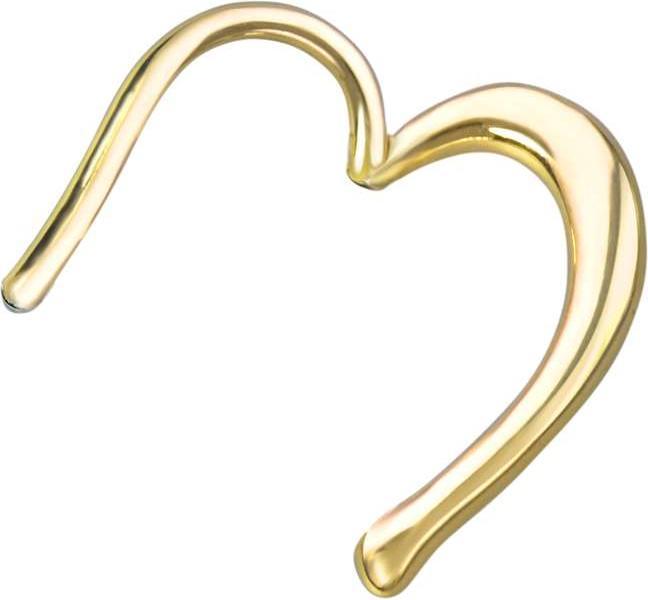 Produktbild Bijouteria Ohrpiercing (PVD Beschichtung (goldfarbig), Chirurgenstahl 316L)