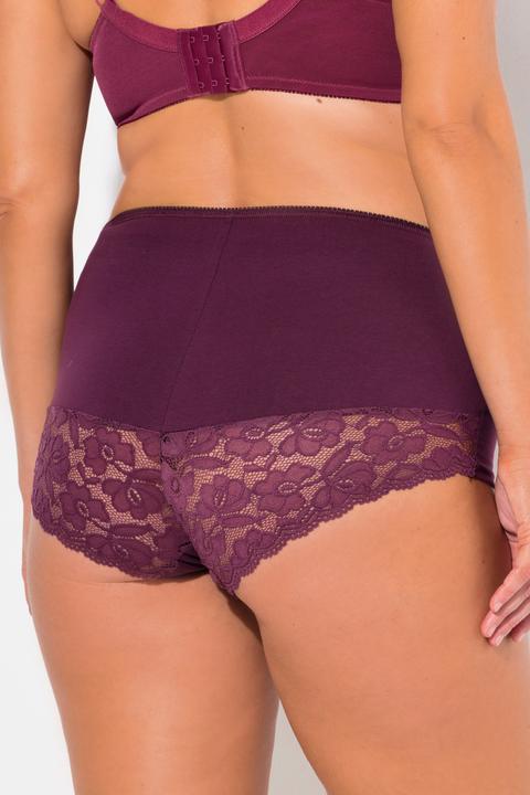 Image du produit Ulla Popken Hipsters en lot de 3, dentelle (50, 52, Lot de 3)