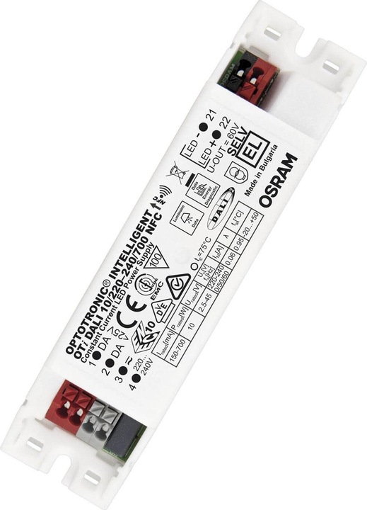Produktbild Osram OPTOTRONIC Intelligent Netzteil/Treiber DALI 10/220-240/700 NFC dimmbar Made in Europe