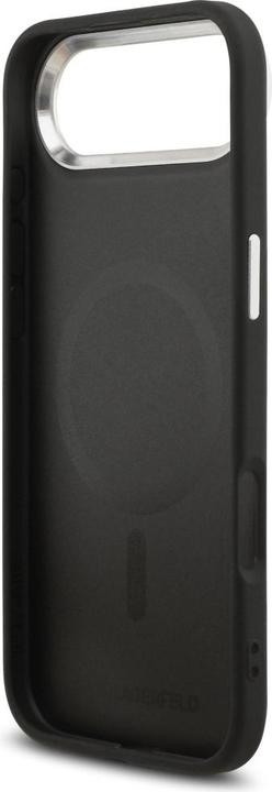 Actual product image Karl Lagerfeld - Leather MagSafe - iPhone 17 Air - Black (Apple iPhone 17 Pro)