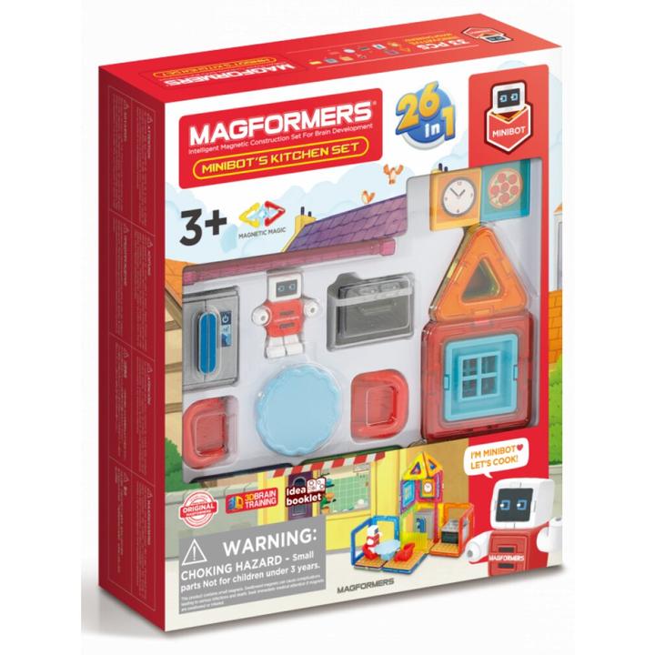 Image du produit Magformers MINI Roboter in der Küche 33 Stück