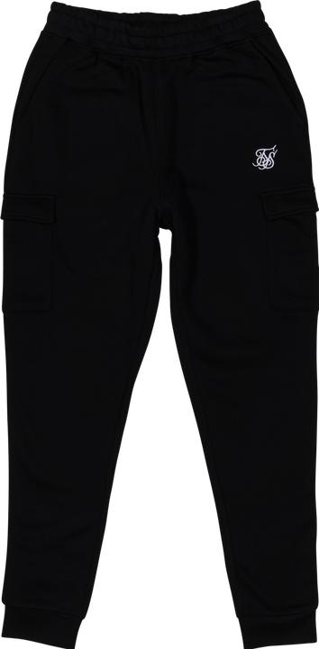 Actual product image Siksilk Sweatpants Black Essential Cargo Jogger (XL)