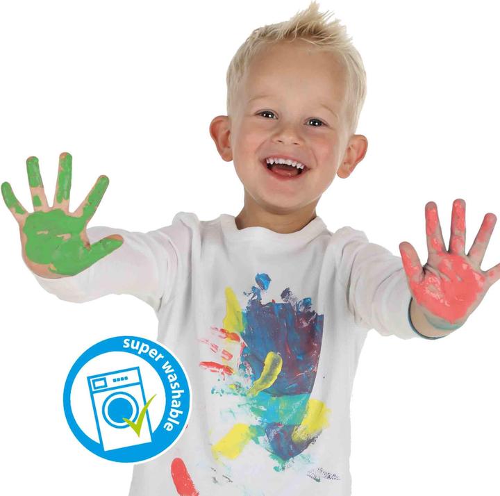 Actual product image Ses Finger paints 4 pieces (Multicoloured, 150 ml)