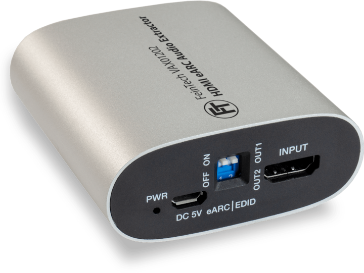 Actual product image FeinTech VAX01202 HDMI eARC Audio Extractor & Splitter