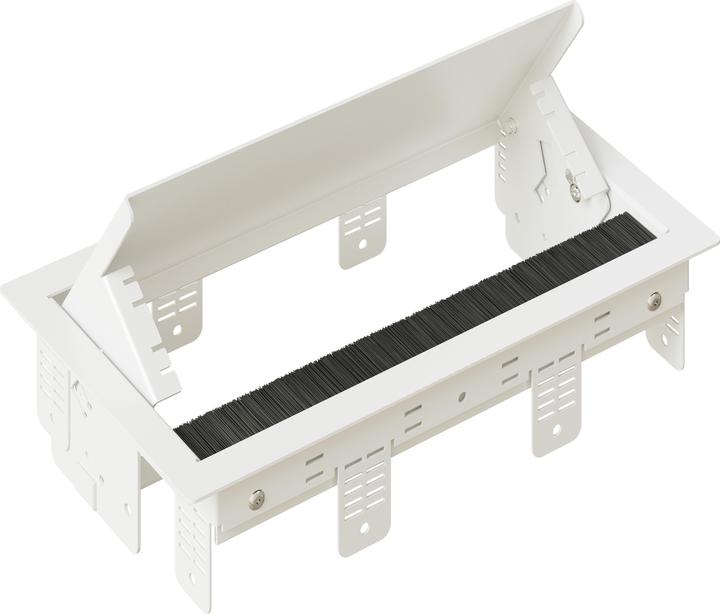 Actual product image IB Connect BOX mounting frame white S 3-gang (3x)