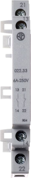 Finder Contactor auxiliary contact 2 NO 6A