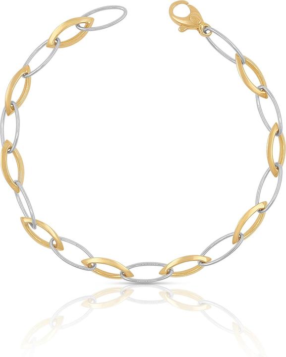 Image du produit Muau Fantaisie (19 cm, 750, Or blanc, Or jaune 18 carats)