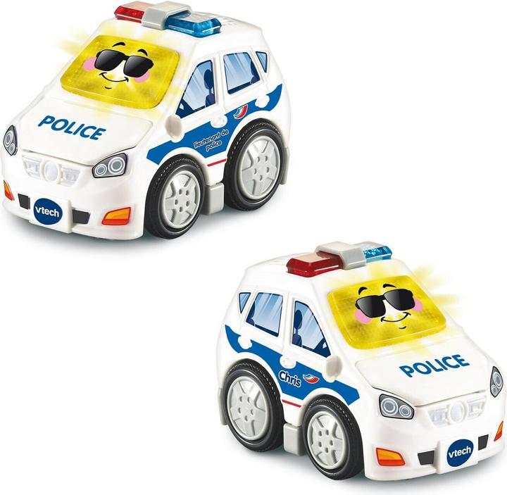 Produktbild VTech Tut Tut Bolides Série Pro - Super poste de police interactif (+ Chris, lieutenant de police)