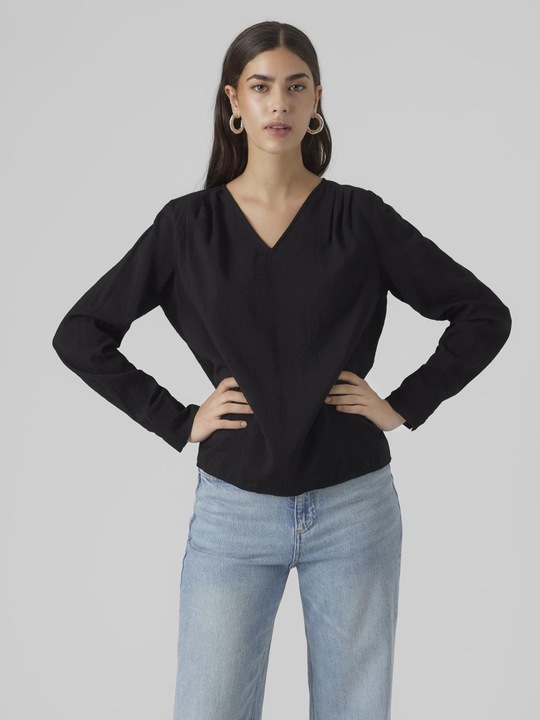 Produktbild Vero Moda Vmlena Ls Pleat Top Wvn Noos Top (M)