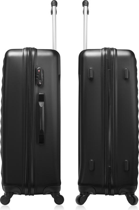 Actual product image Feru Pyramid Peak Classic 75 cm Travel suitcase, black