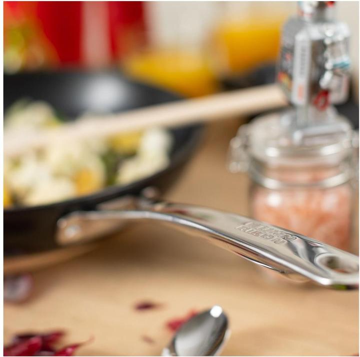 Actual product image Kuhn Rikon Easy Pro (28 cm, Frying pan, Aluminium, Stainless steel)