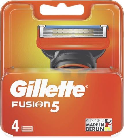 Gillette Fusion 5, Rasierpatronen, 4 Teile