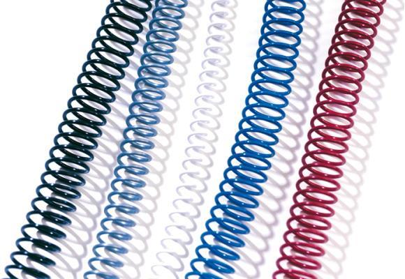 Actual product image GBC CoilBind - Binder spine A4 -ring Ø 8 mm, white