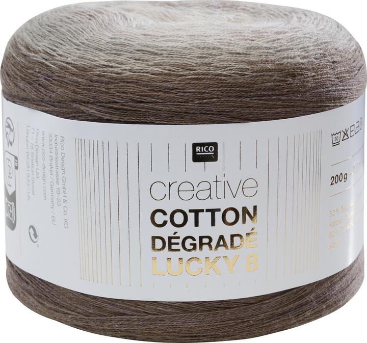 Image du produit Rico Design Creative Cotton Dégradé Lucky 8, 200 g, environ 800 m (800 m)