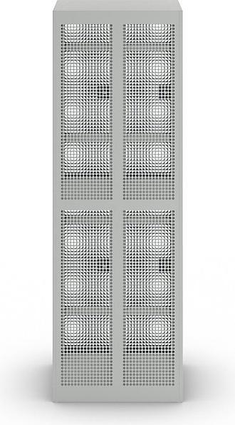 Produktbild eurokraft basic Lochblechspind (60 cm, 180 cm)