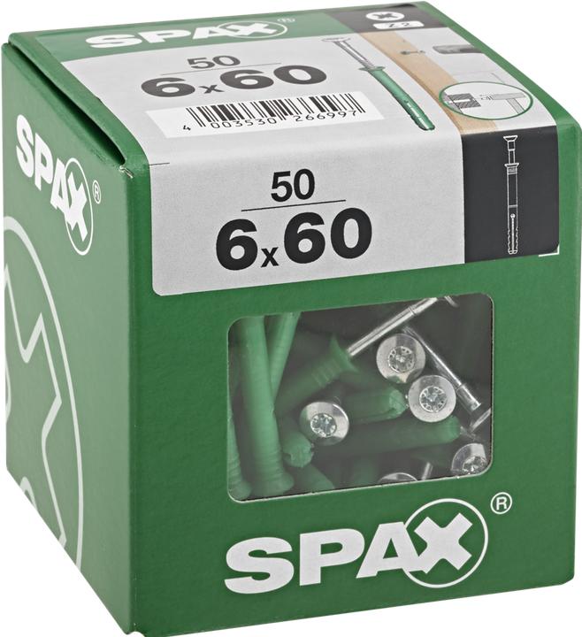 Actual product image Spax Nail Dowel Countersunk Head Z2 XL (50 pcs.)