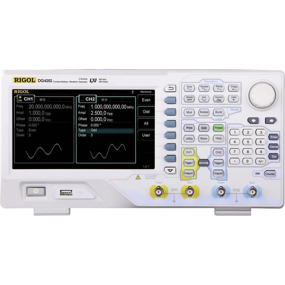 Rigol DG4202 Funktionsgenerator netzbetrieben, Messtechnik